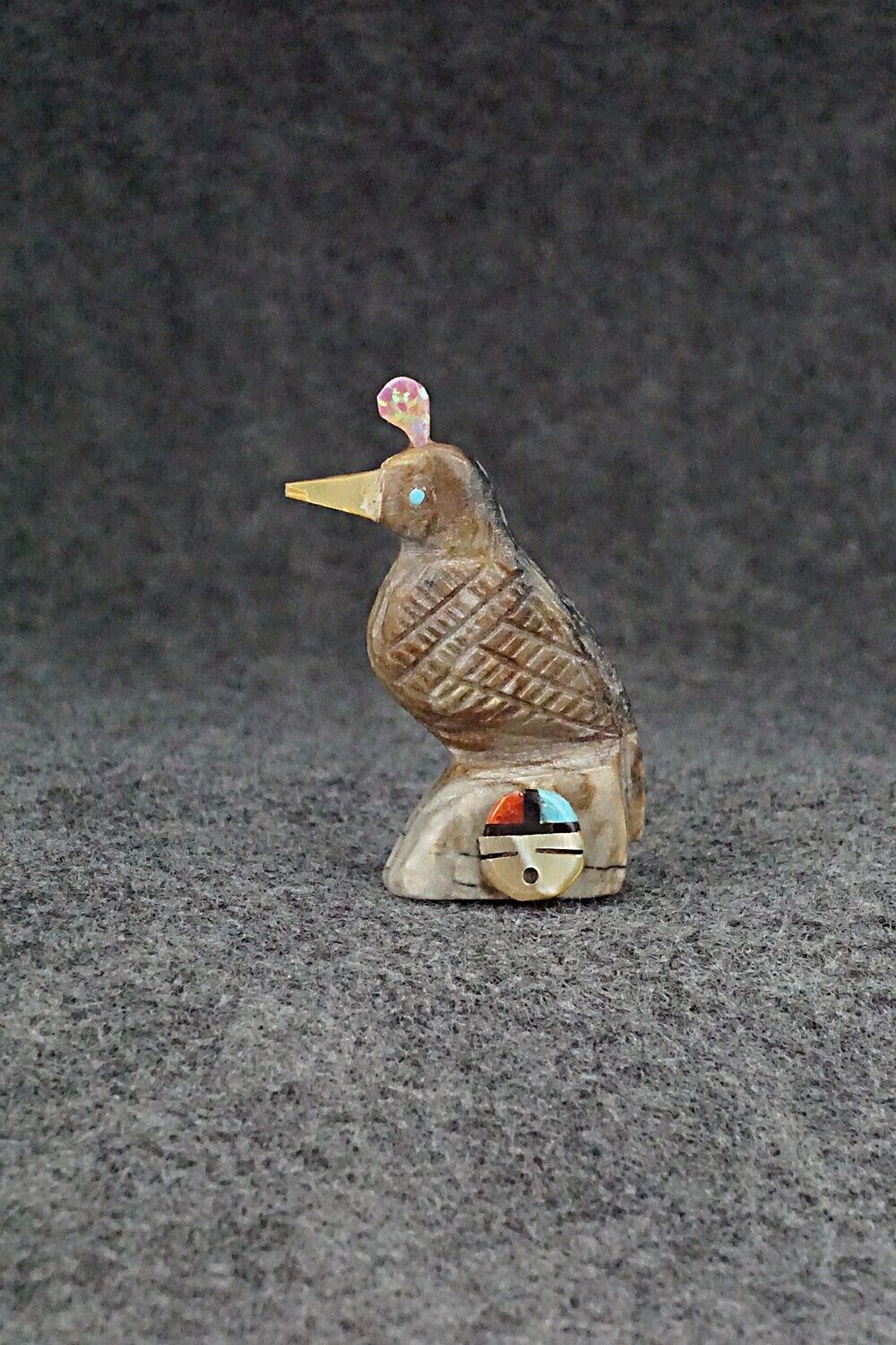 Quail Zuni Fetish Carving - Darrin Boone