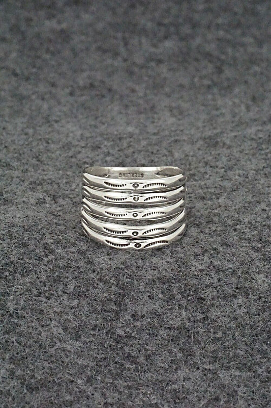 Sterling Silver Ring - Raymond Coriz - Size 8