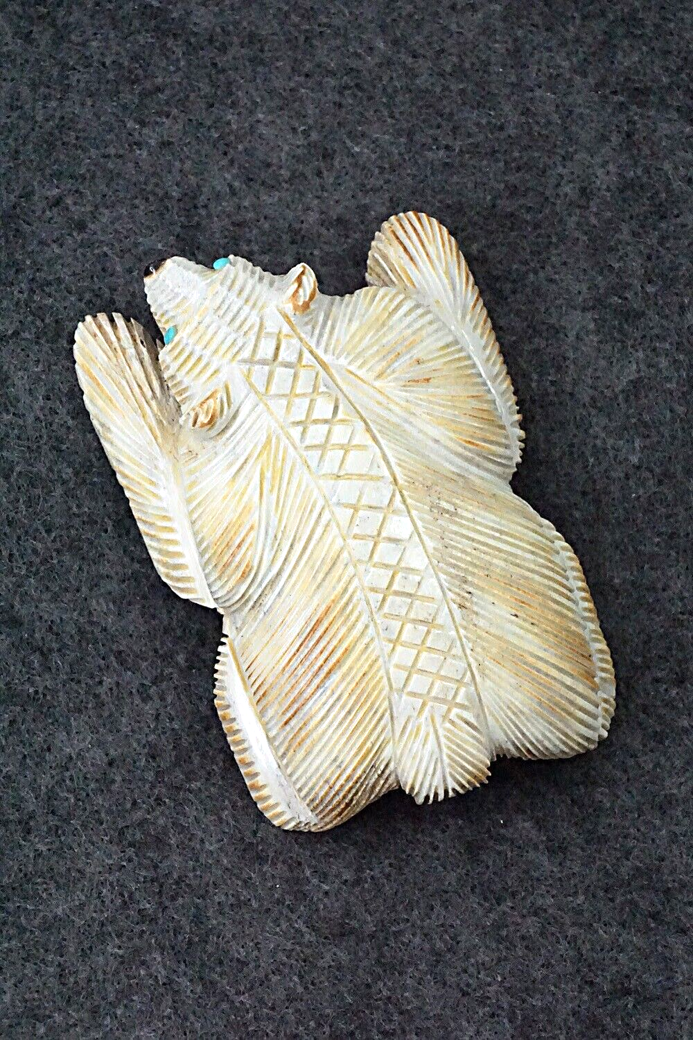 Badger Zuni Fetish Carving - Claudia Peina