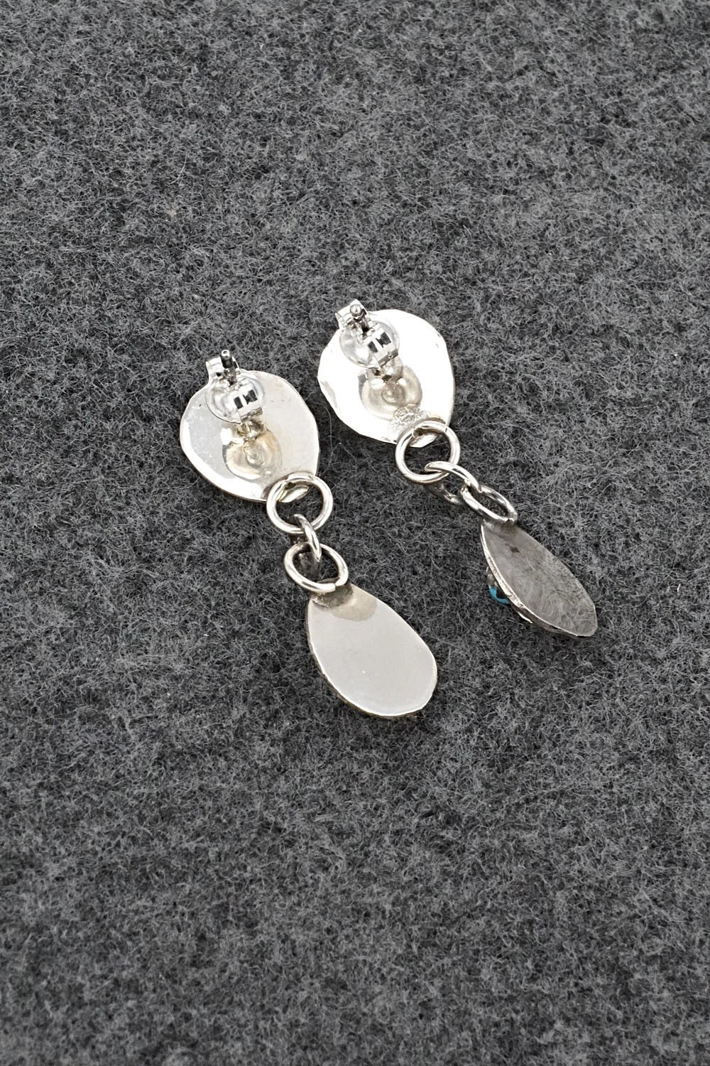 Turquoise & Sterling Silver Earrings - Cynthia John