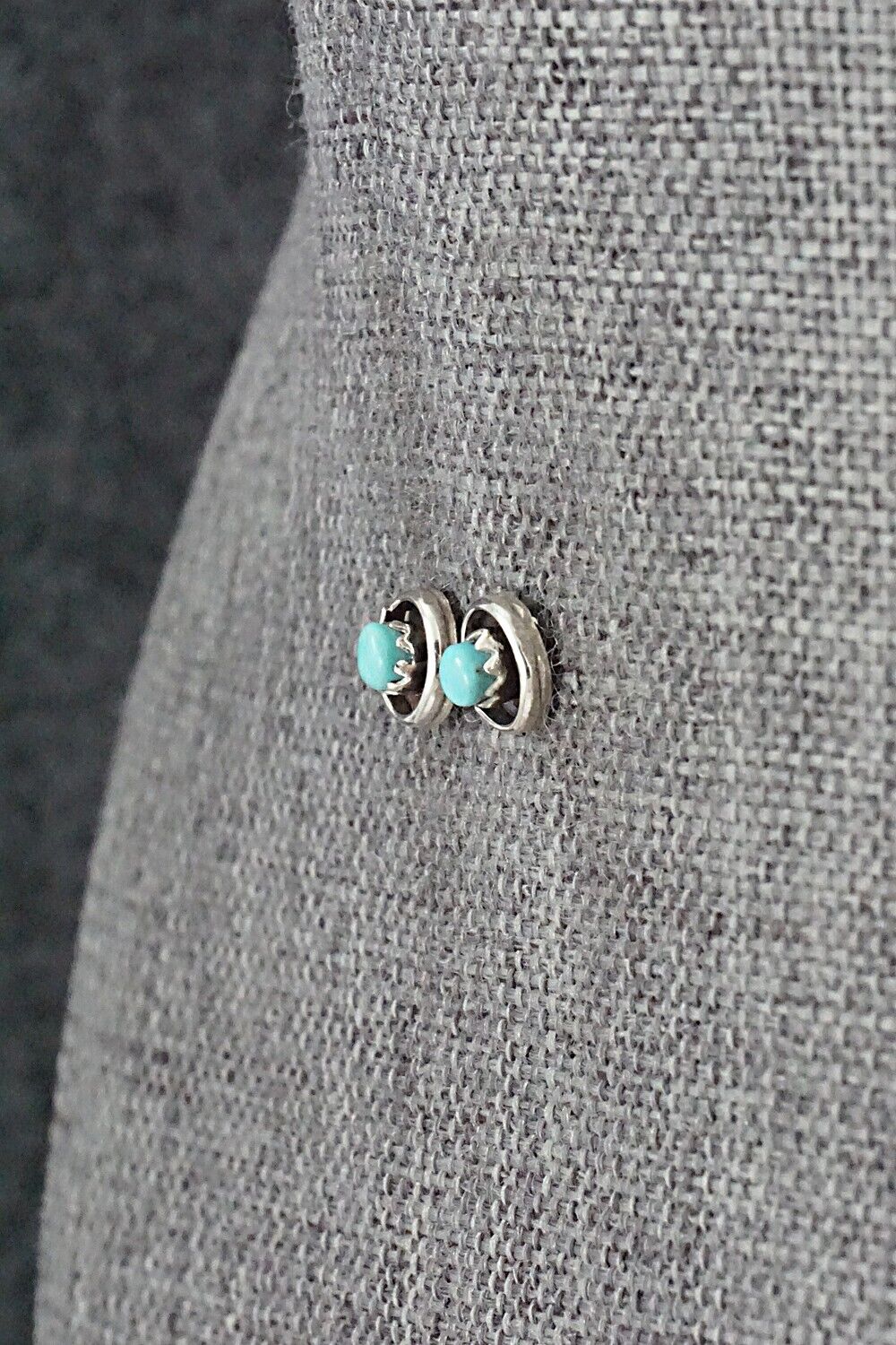 Turquoise & Sterling Silver Earrings - Lynnette Laate