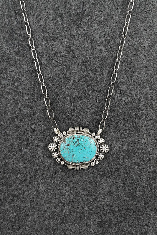 Turquoise & Sterling Silver Necklace - Daniel Benally
