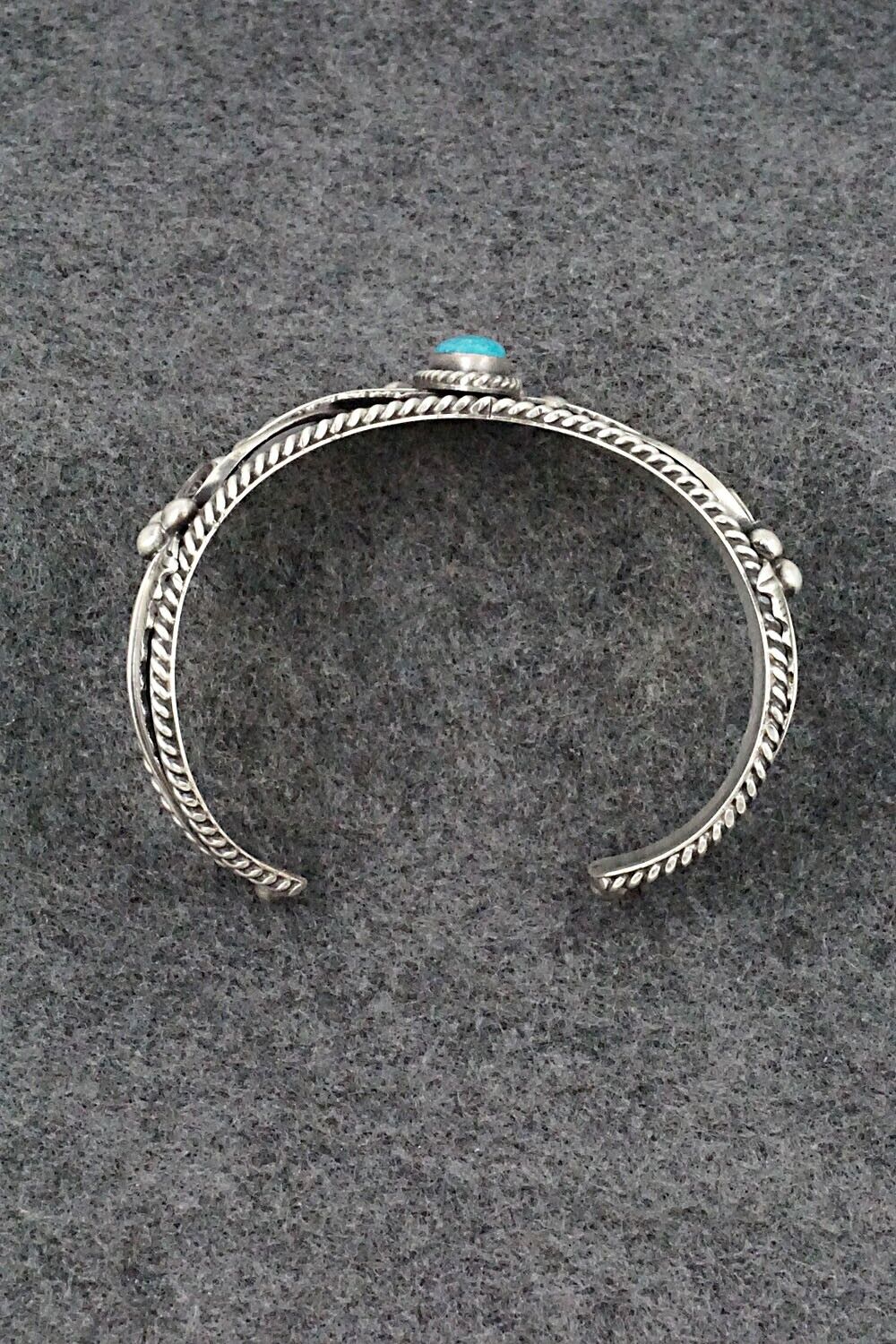 Turquoise & Sterling Silver Bracelet - Tom Lewis