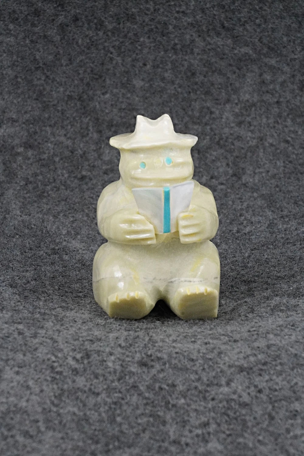 Frog Zuni Fetish Carving - Freddie Leekya