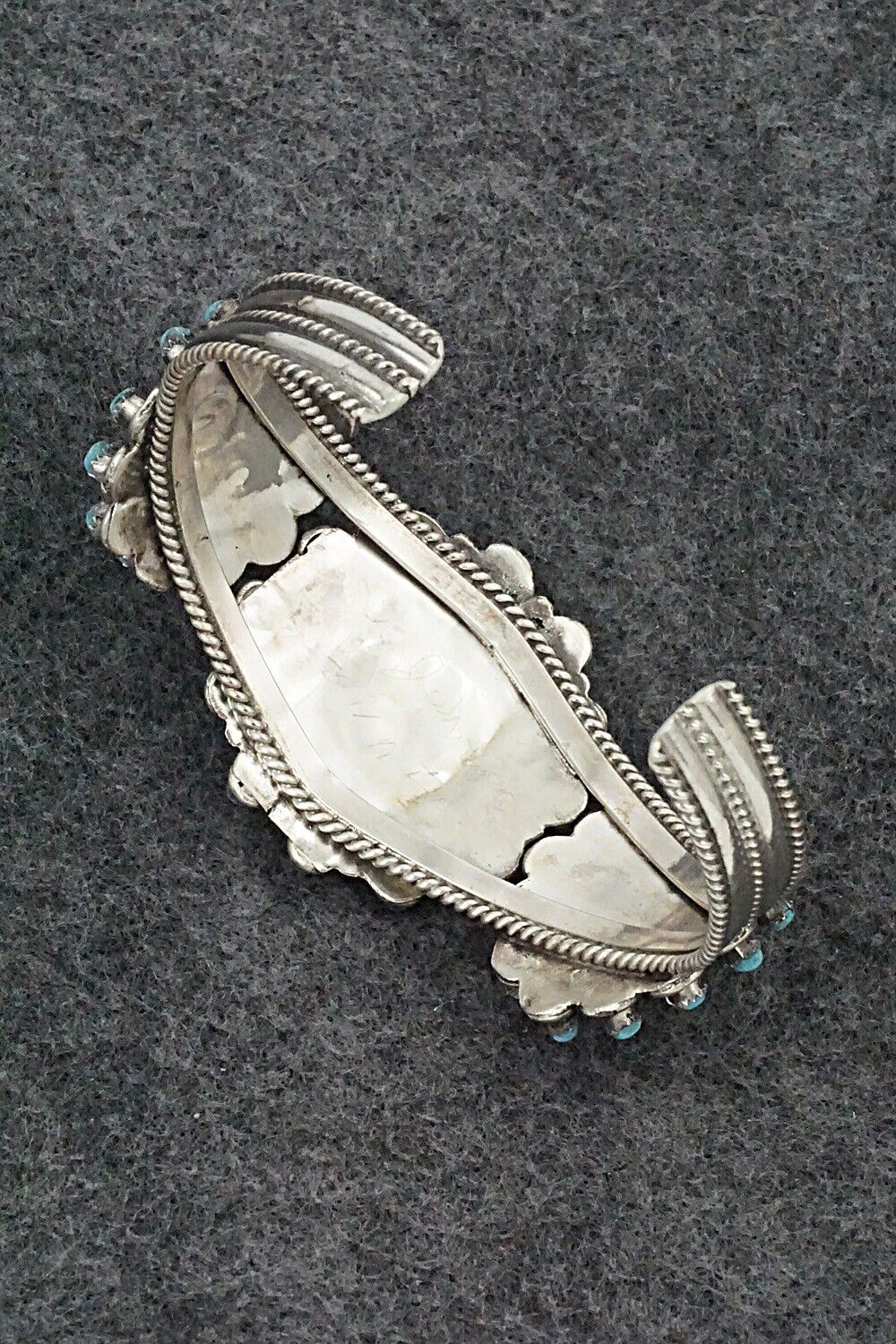 Turquoise & Sterling Silver Bracelet - Wayne Johnson