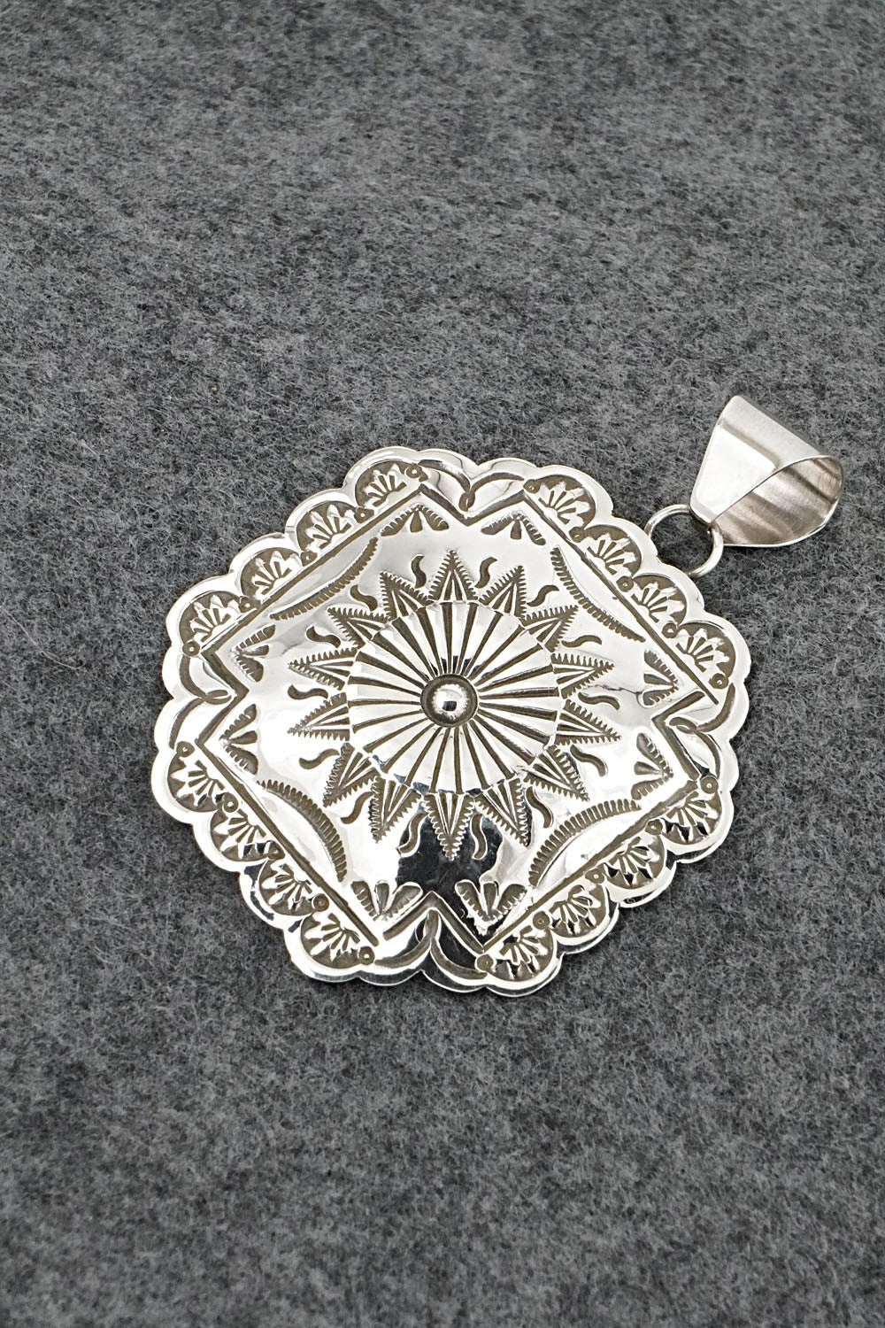 Sterling Silver Pendant - Arnold Blackgoat