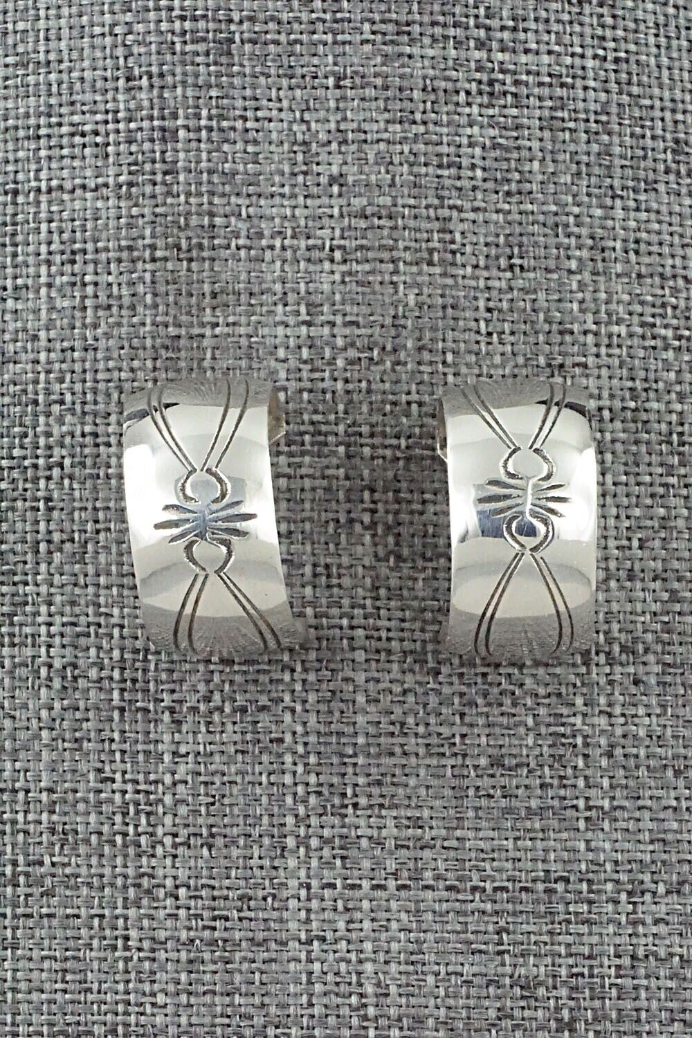 Sterling Silver Hoop Earrings - Nova Ashley