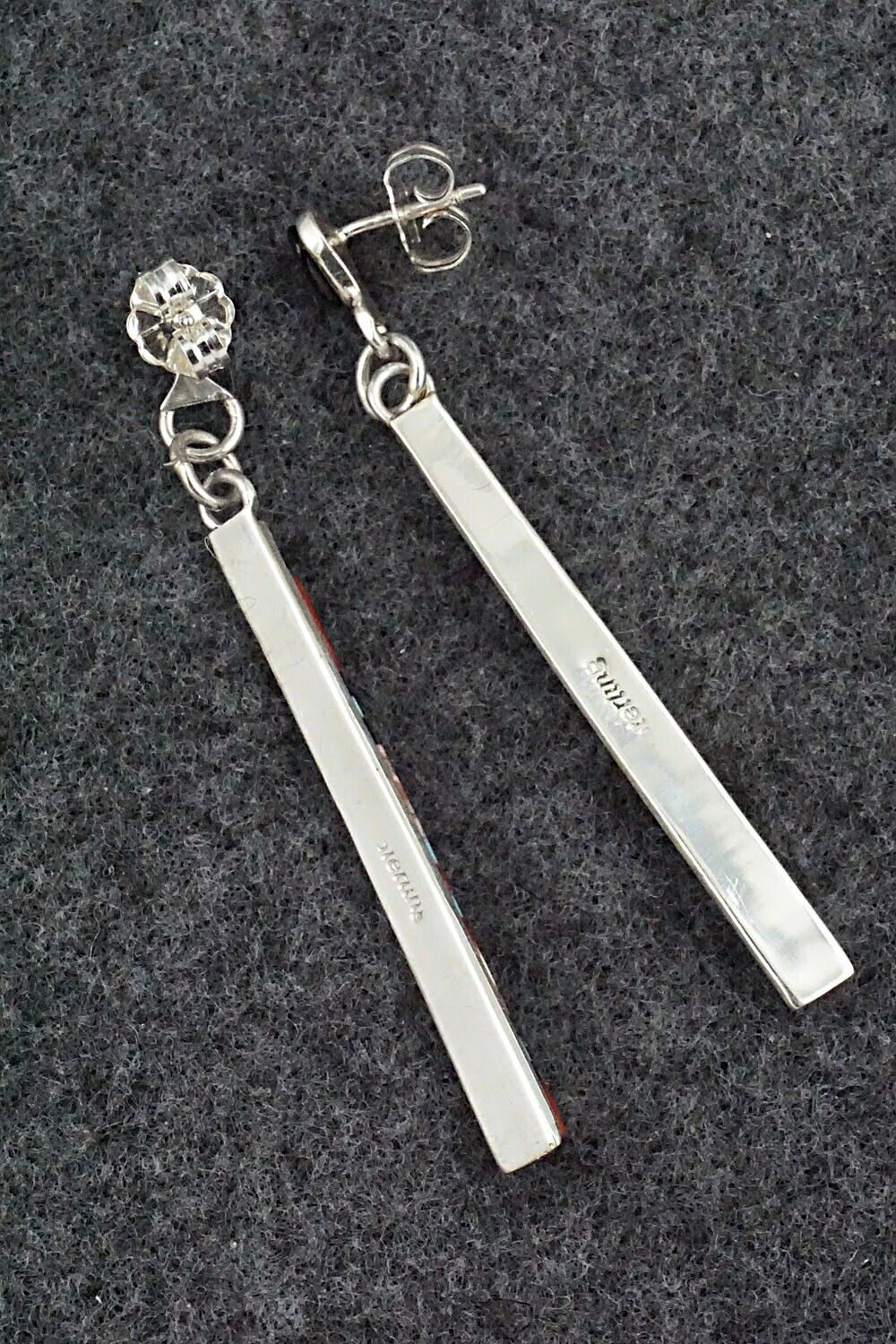 Multi-Stone & Sterling Silver Earrings - Jeanette Chavez