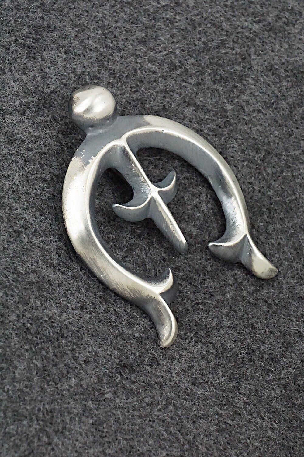 Sterling Silver Naja Pendant - Harrison Bitsue