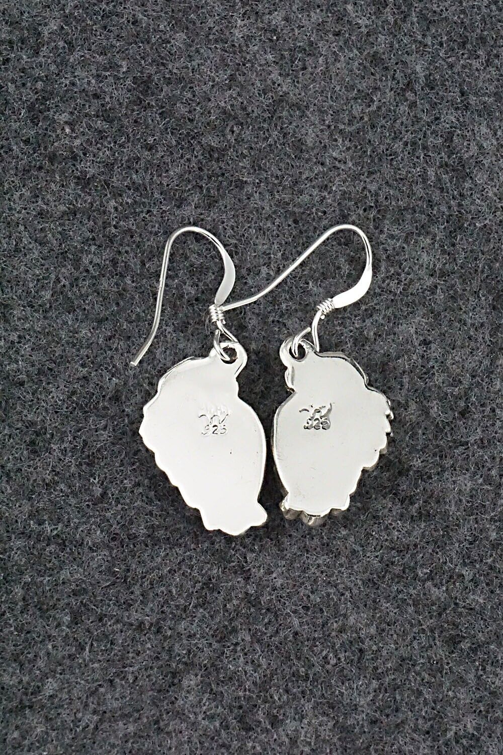 Turquoise and Sterling Silver Earrings - Andrew Vandever