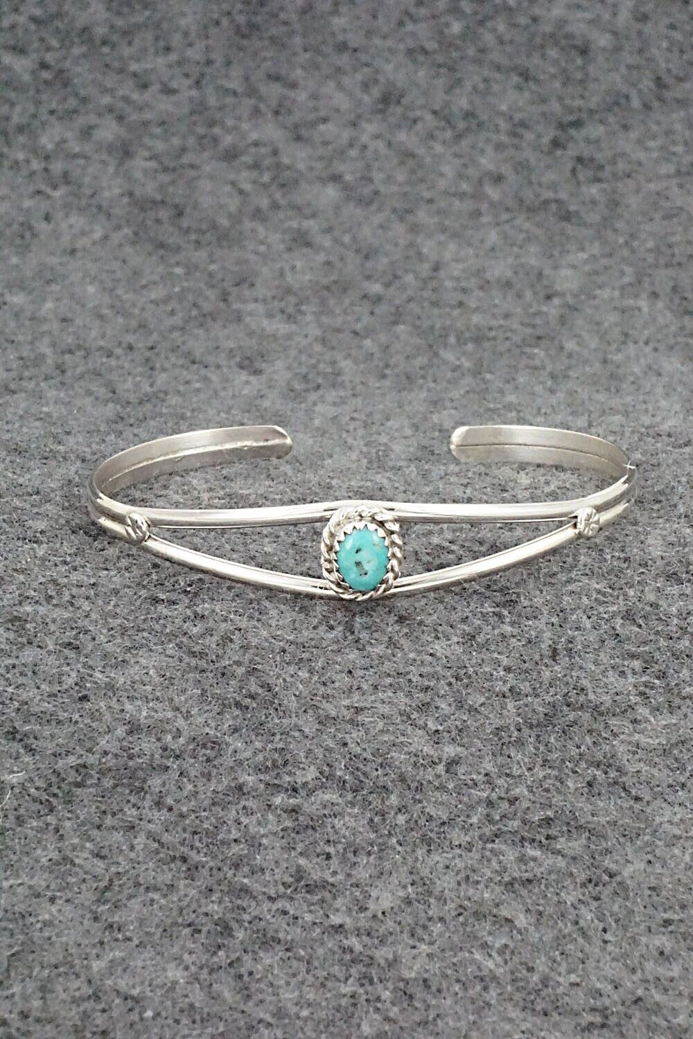 Turquoise & Sterling Silver Bracelet - Elton Cadman