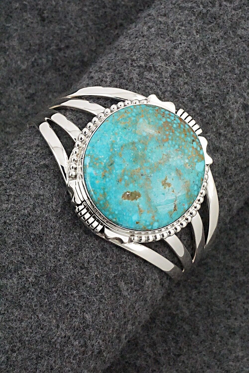 Turquoise & Sterling Silver Bracelet - Thomas Francisco