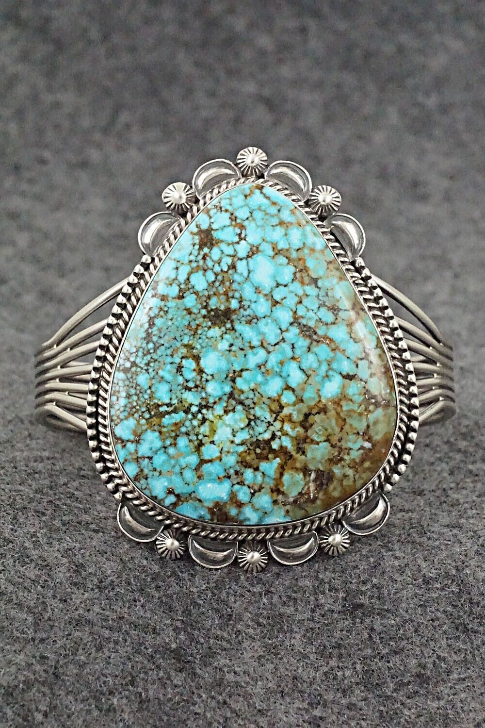 Turquoise & Sterling Silver Bracelet - Derrick Gordon