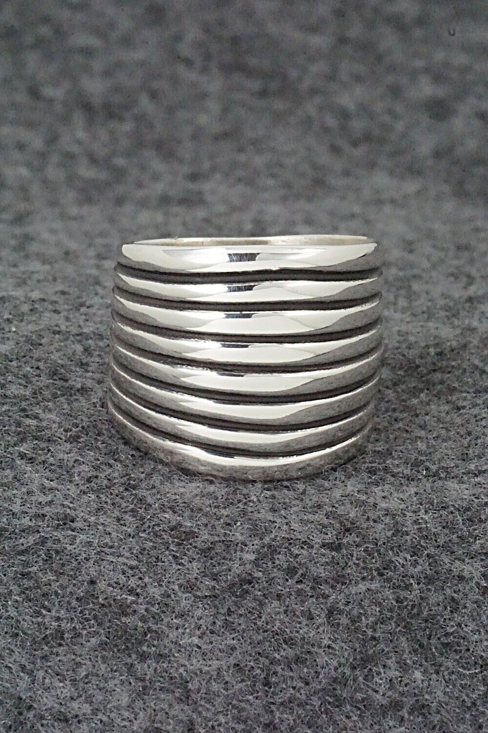 Sterling Silver Ring - Elgin Tom - Size 9.5