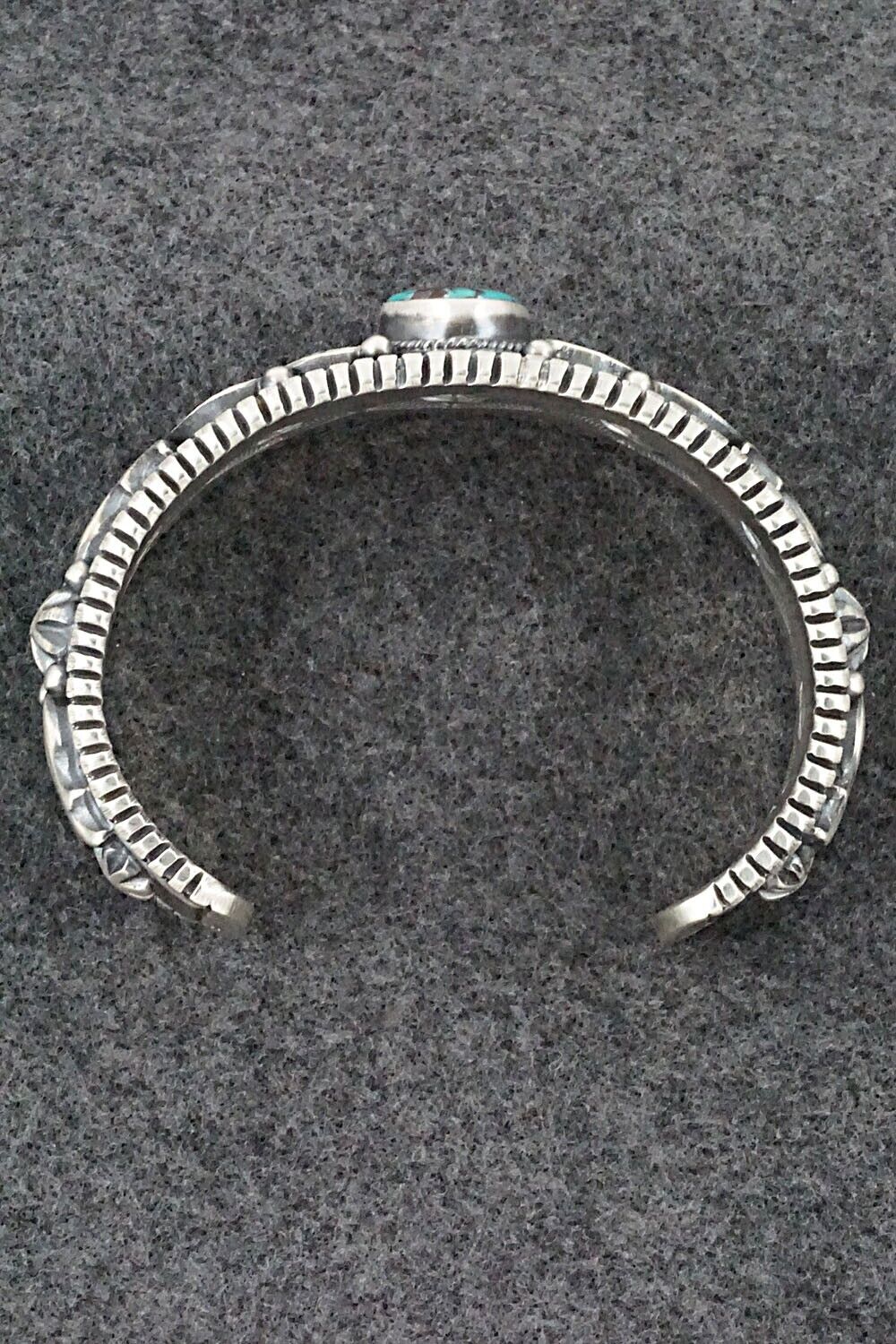 Turquoise & Sterling Silver Bracelet - Roland Dixson