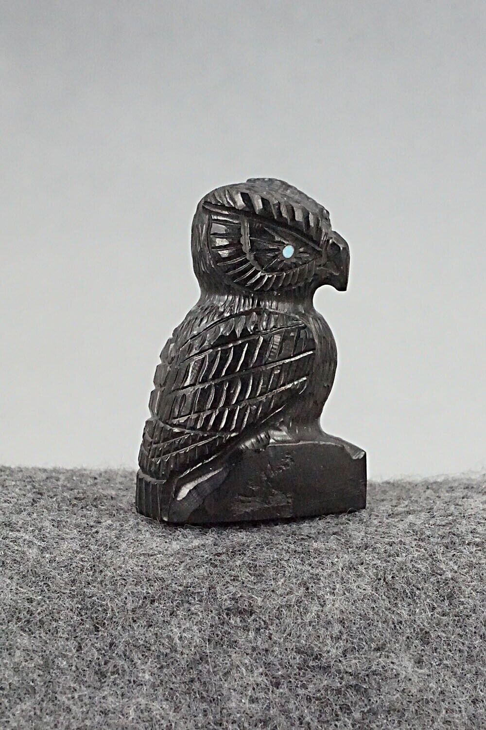 Owl Zuni Fetish Carving - Chris Peina
