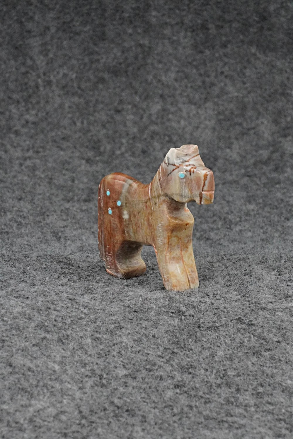 Horse Zuni Fetish Carving - Todd Etsate
