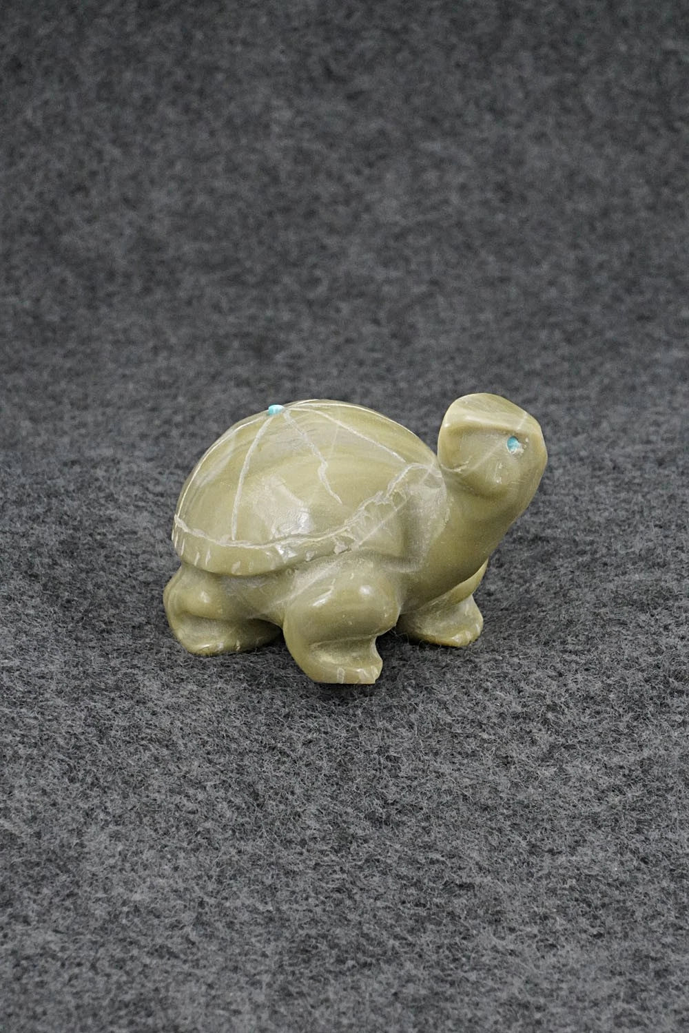 Turtle Zuni Fetish Carving - Freddie Leekya