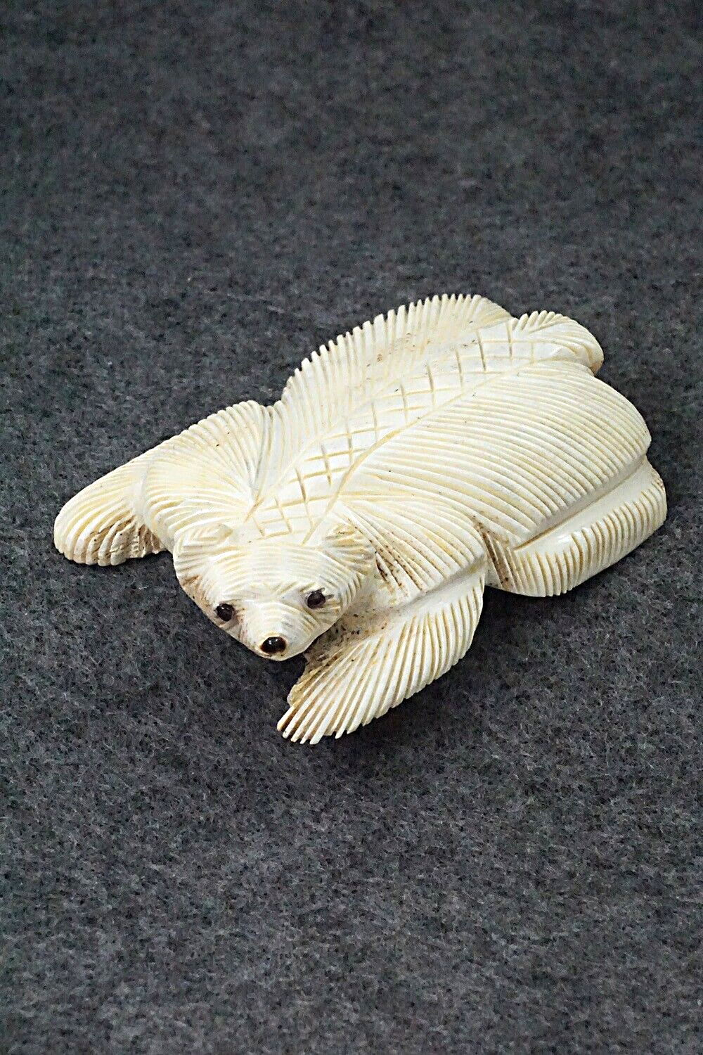 Badger Zuni Fetish Carving - Claudia Peina