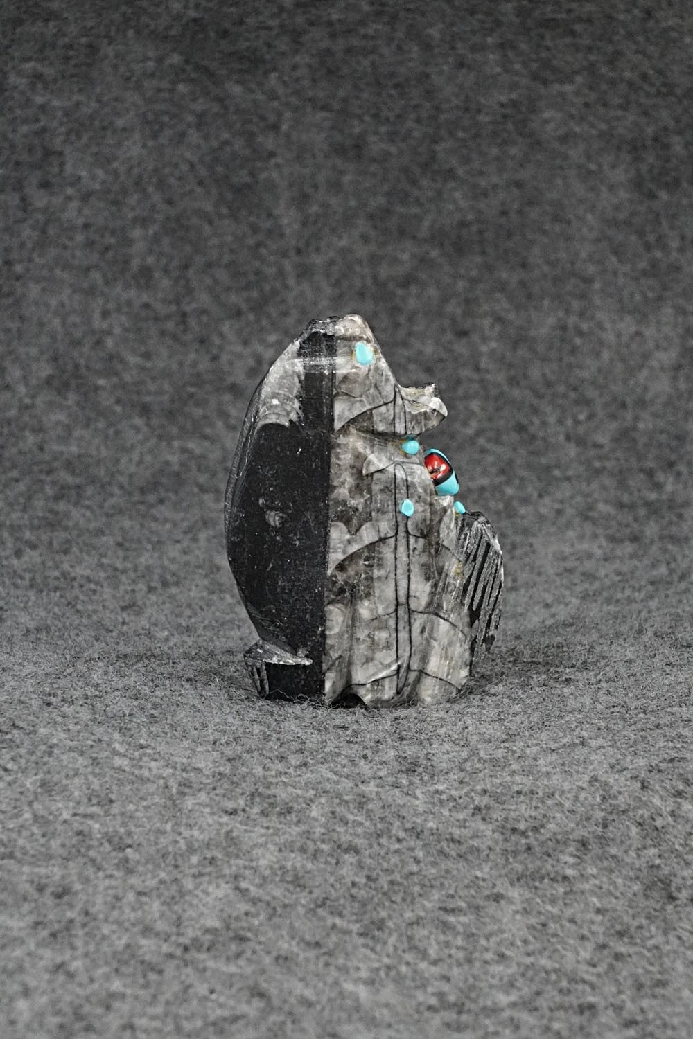 Wolf Zuni Fetish Carving - Danette Laate