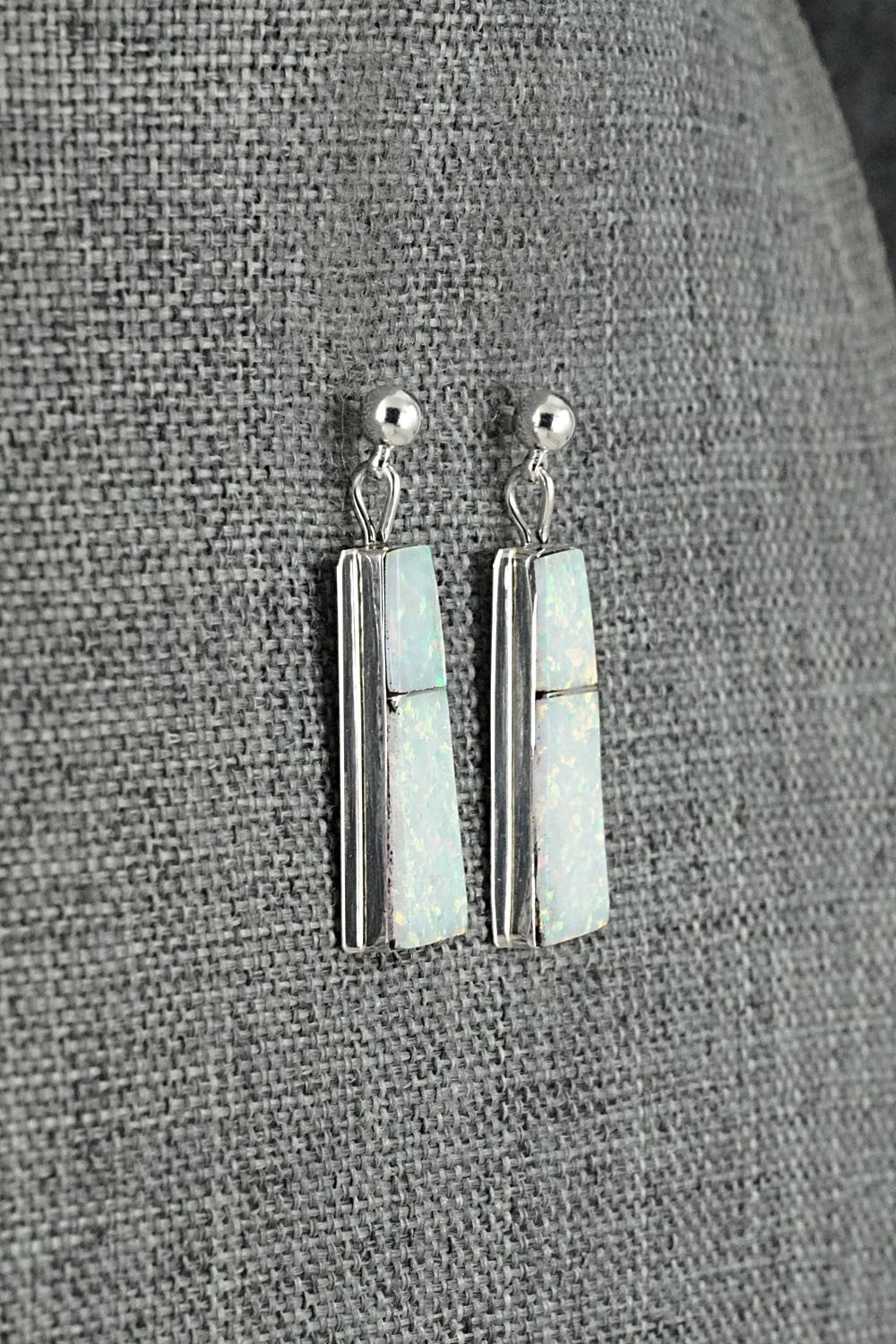 Opalite & Sterling Silver Earrings - Brenda Pete