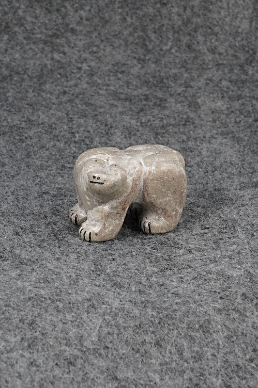 Bear Zuni Fetish Carving - Rick Kallestewa