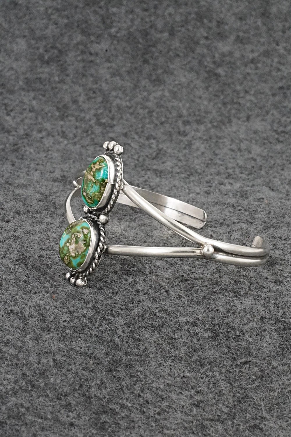Turquoise & Sterling Silver Bracelet - Rena Begay