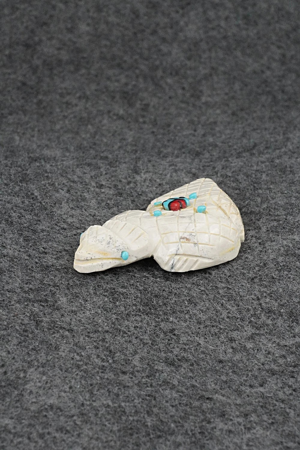 Horned Toad Zuni Fetish Carving - Danette Laate