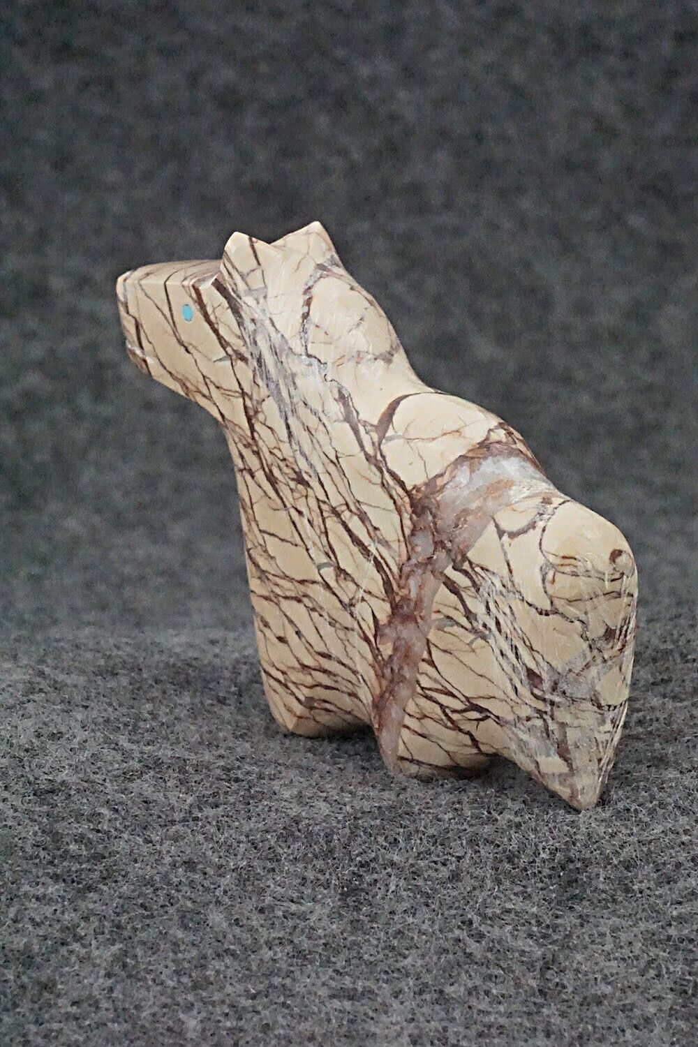 Horse Zuni Fetish Carving - Daphne Quam