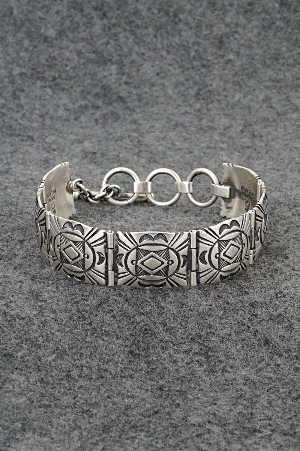 Sterling Silver Link Bracelet - Elgin Tom