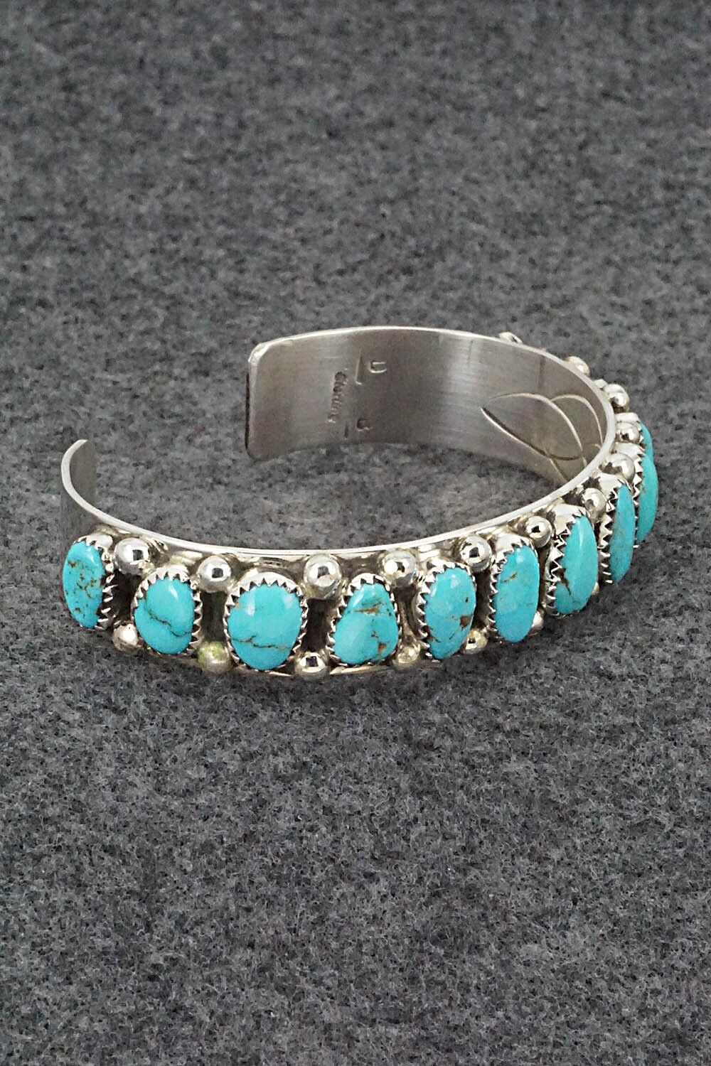 Turquoise & Sterling Silver Bracelet - Darlene Begay