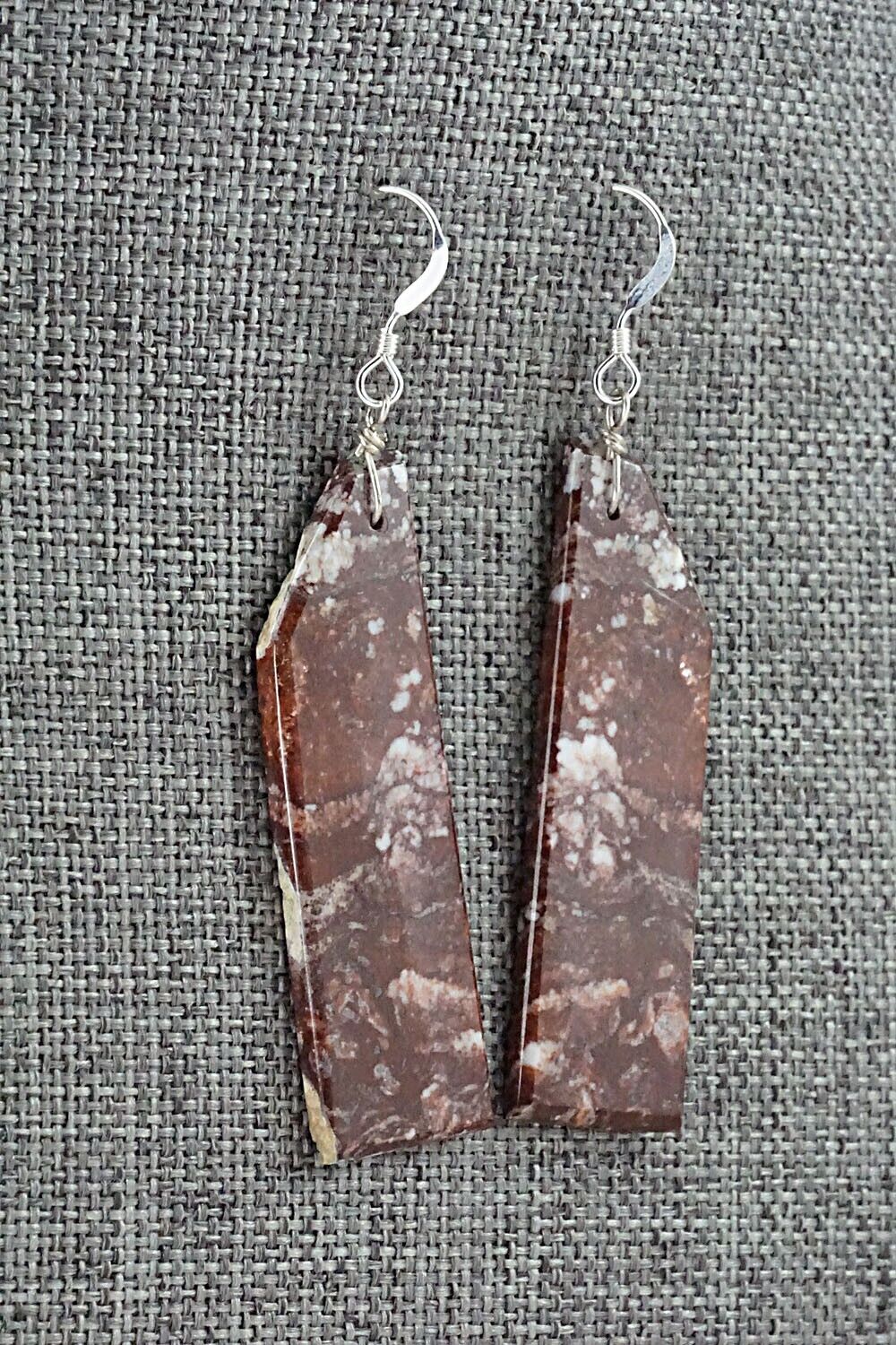 Wild Horse & Sterling Silver Earrings - Francis Garcia