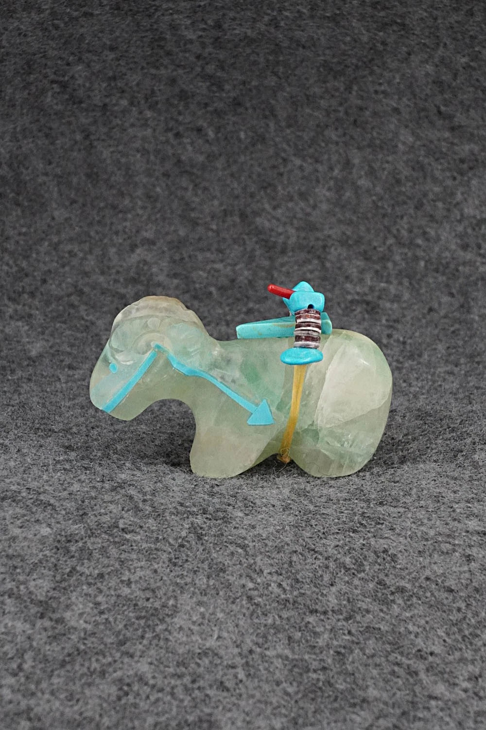 Ram Zuni Fetish Carving - Rodney Laiwakete