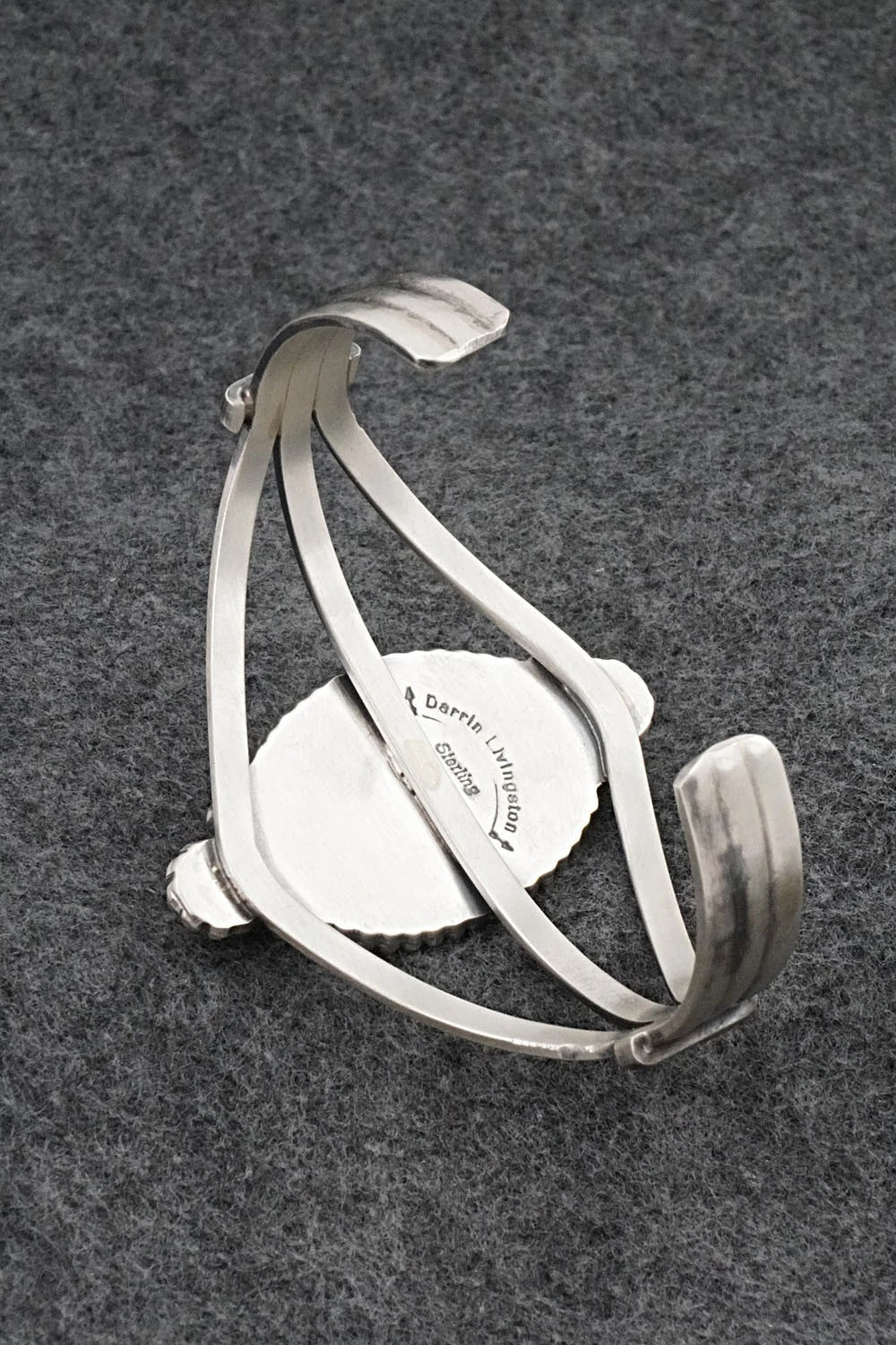 Turquoise & Sterling Silver Bracelet - Darrin Livingston