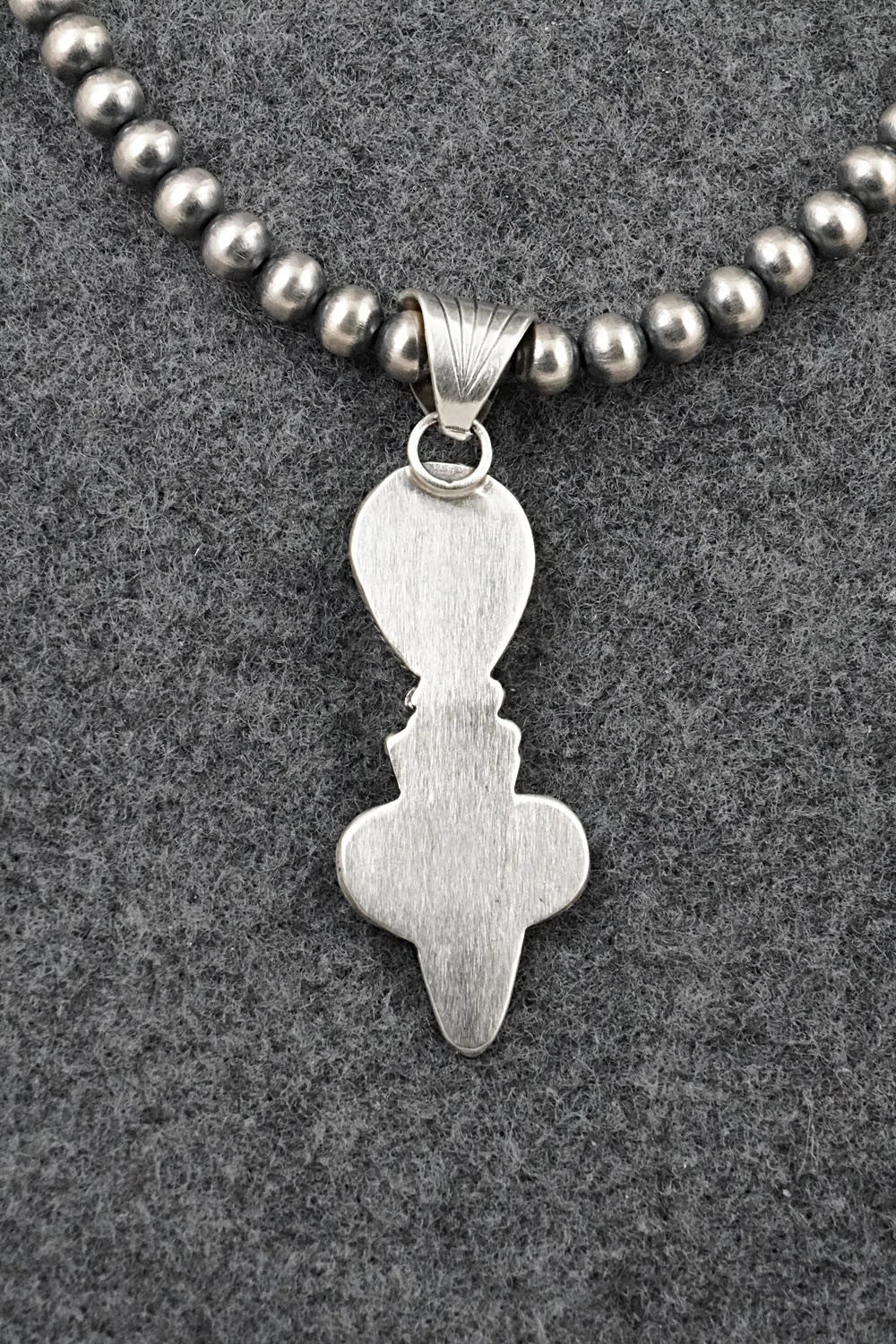 Turquoise & Sterling Silver Necklace - Gary Shorty