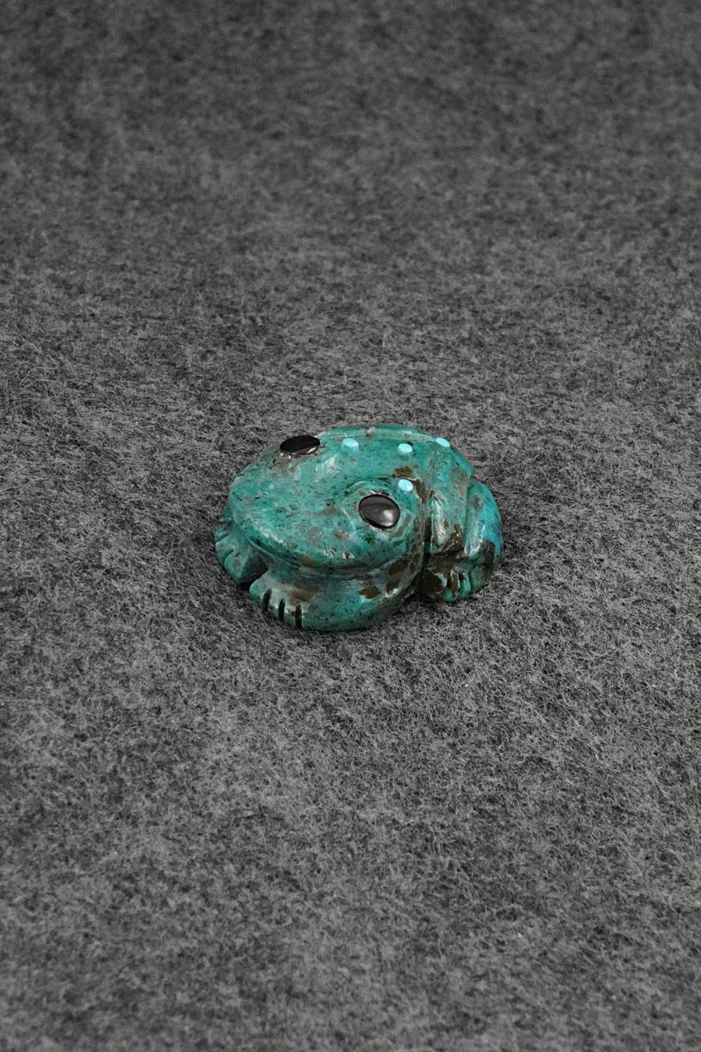 Frog Zuni Fetish Carving - Charlotte Blackgoat