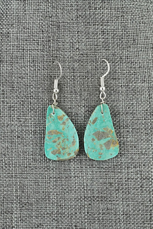 Turquoise & Sterling Silver Earrings - Tammy Nolcot