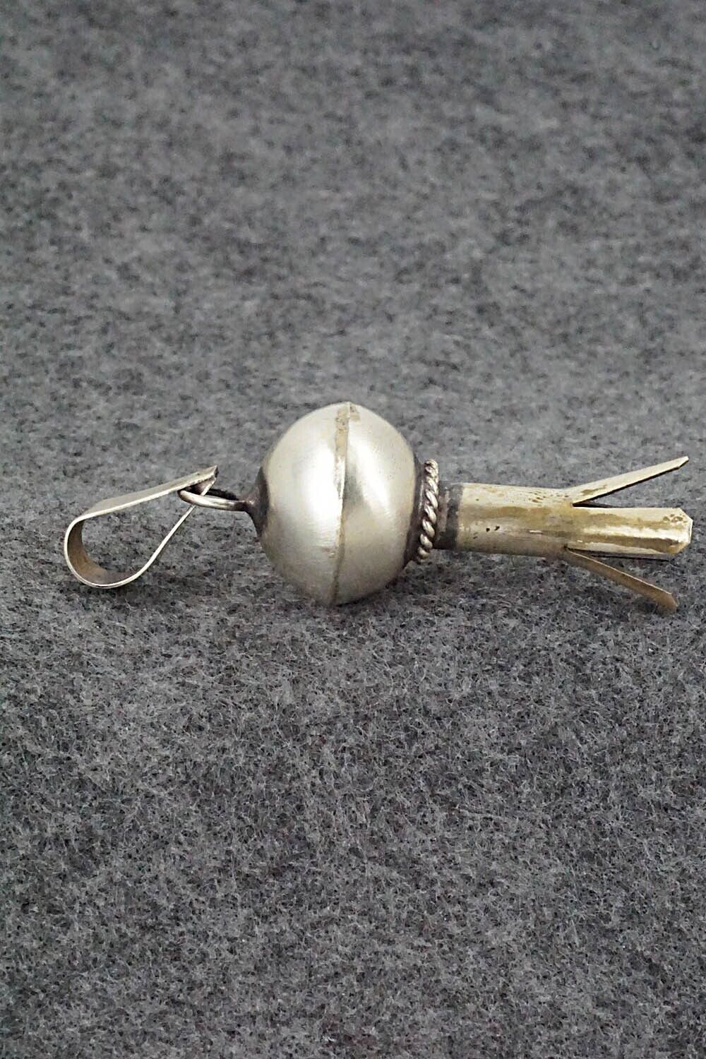 Sterling Silver Blossom Pendant - Monica Smith