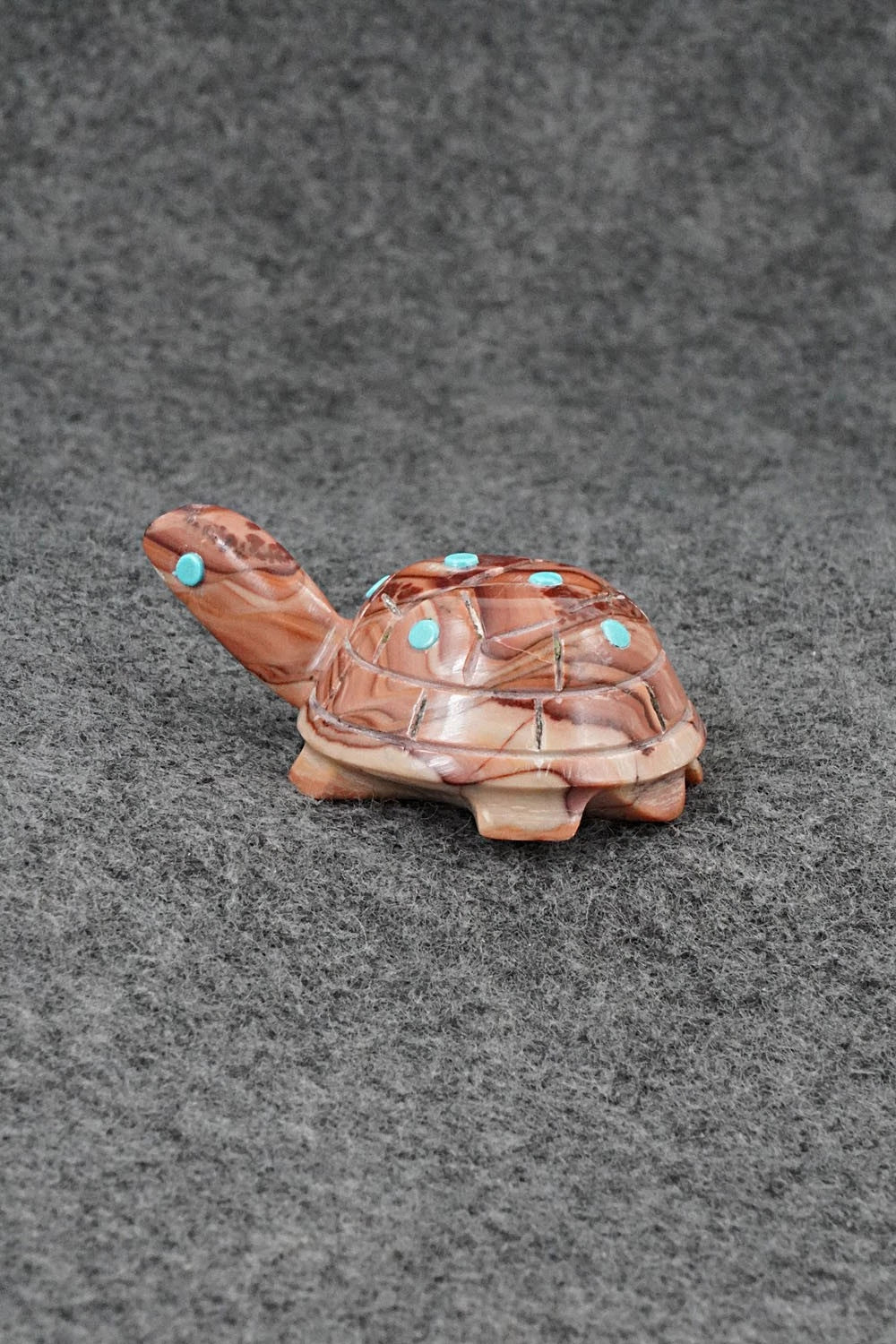 Turtle Zuni Fetish Carving - Ronnie Lunasee