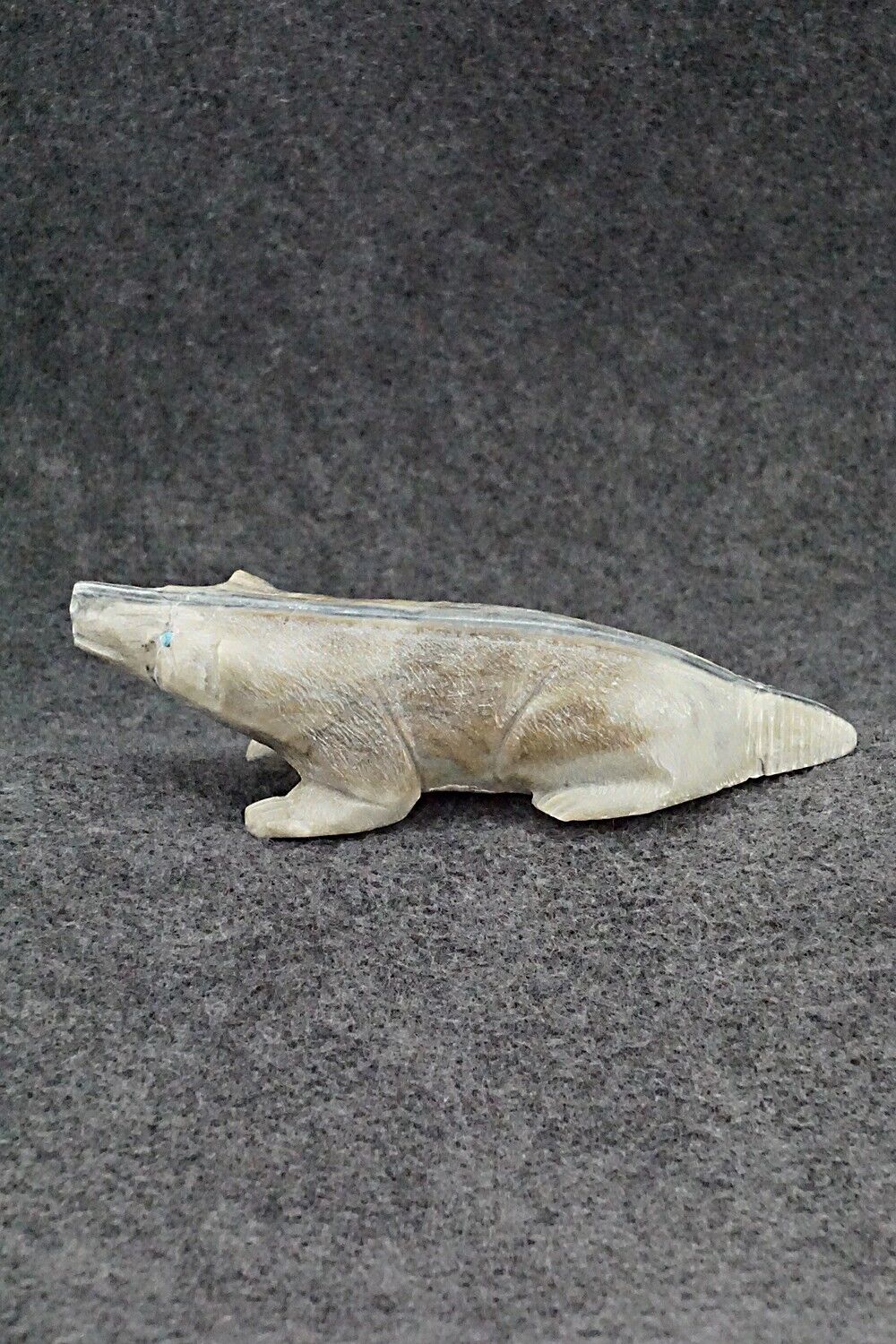 Badger Zuni Fetish Carving - Herbert Him