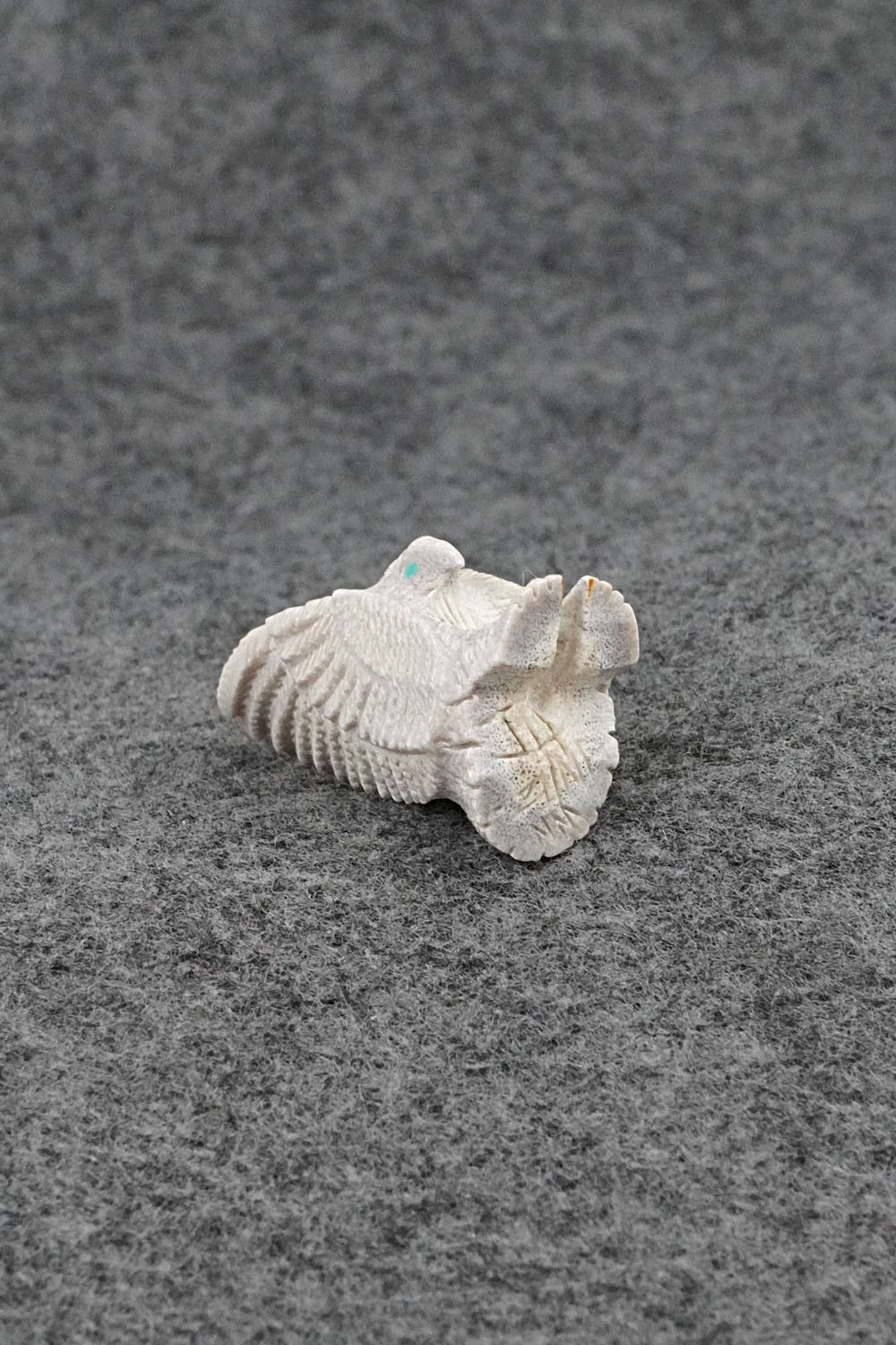 Eagle Zuni Fetish Carving - Justin Hustito
