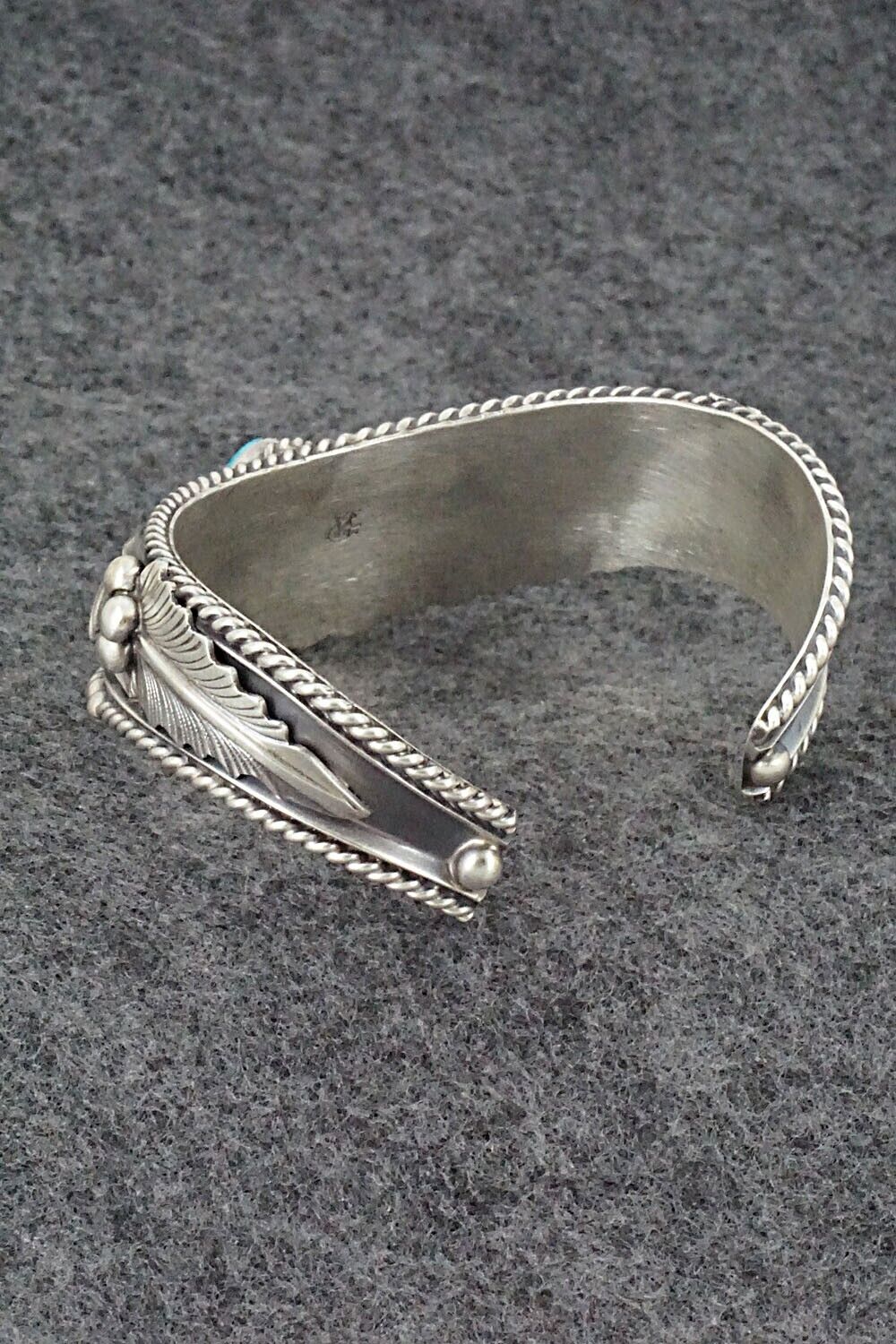 Turquoise & Sterling Silver Bracelet - Tom Lewis
