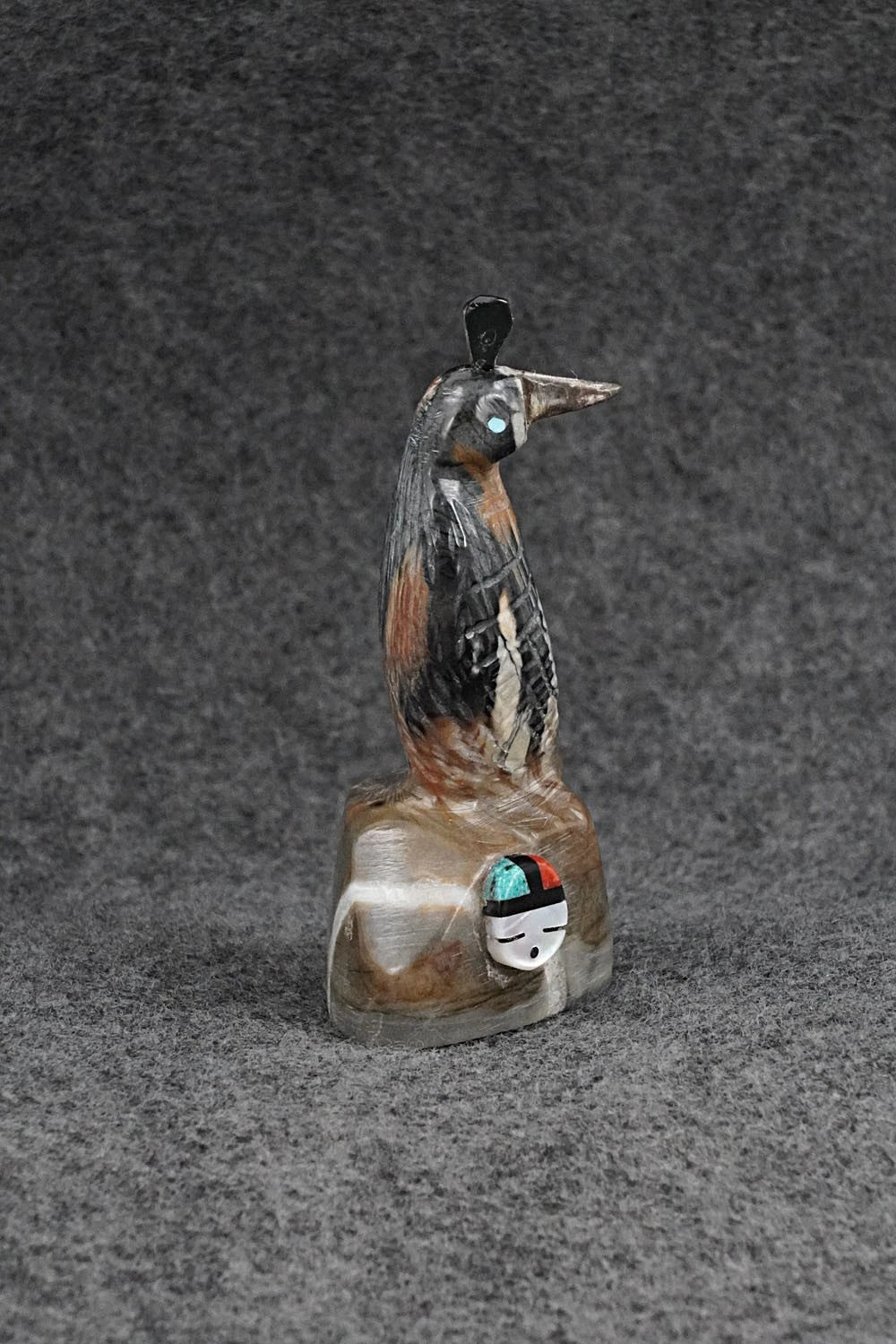 Quail Zuni Fetish Carving - Darrin Boone