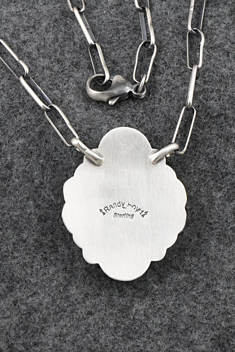 Turquoise & Sterling Silver Necklace - Randy Boyd