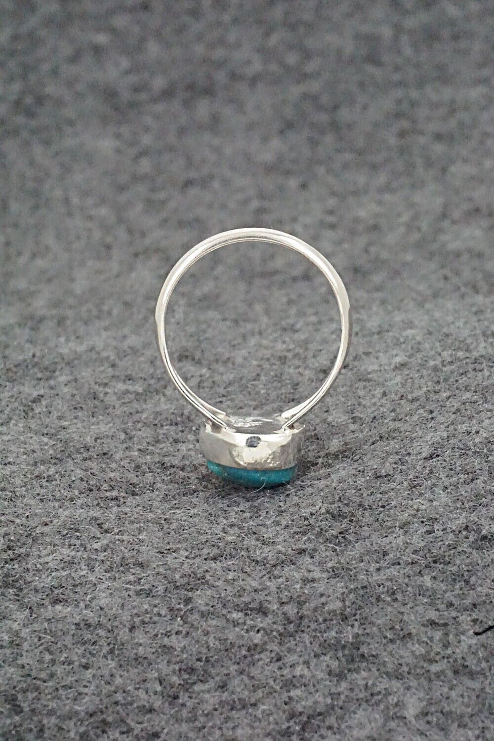 Turquoise & Sterling Silver Ring - Theresa Smith - Size 7.75