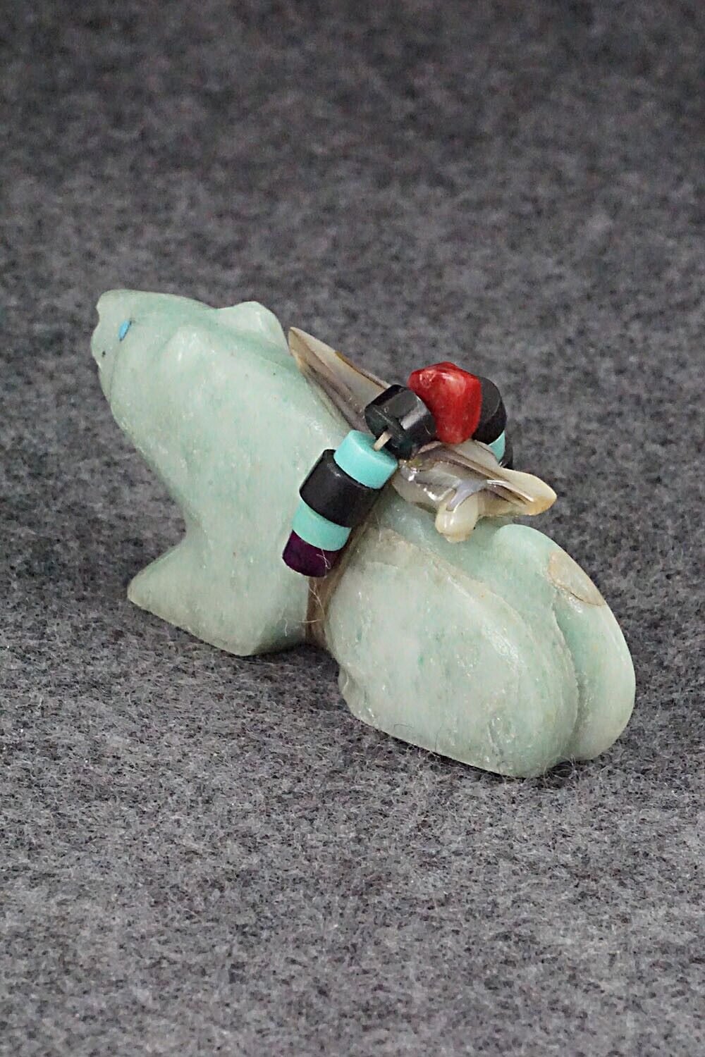 Mountain Lion Zuni Fetish Carving - Michael Laweka
