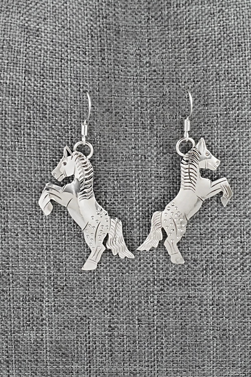 Sterling Silver Earrings - Louise Yazzie