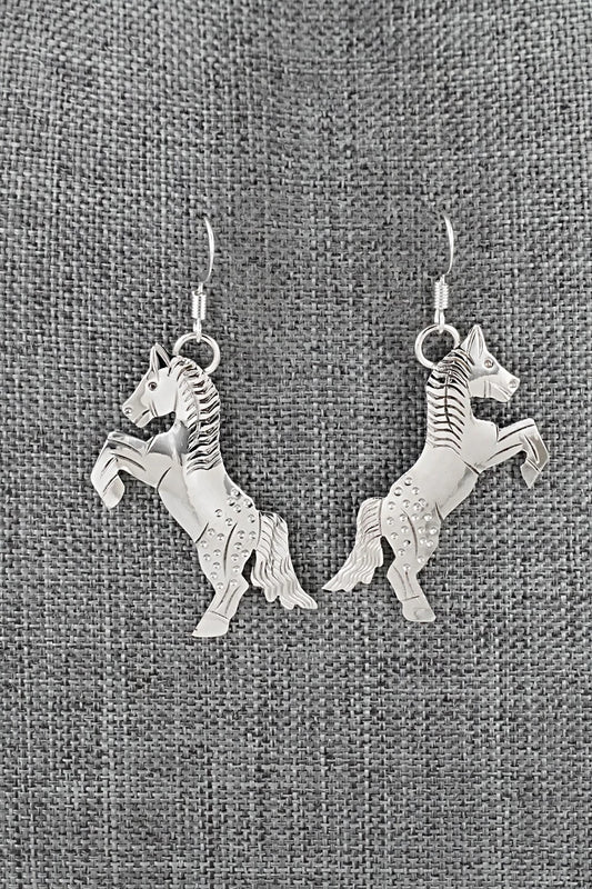 Sterling Silver Earrings - Louise Yazzie