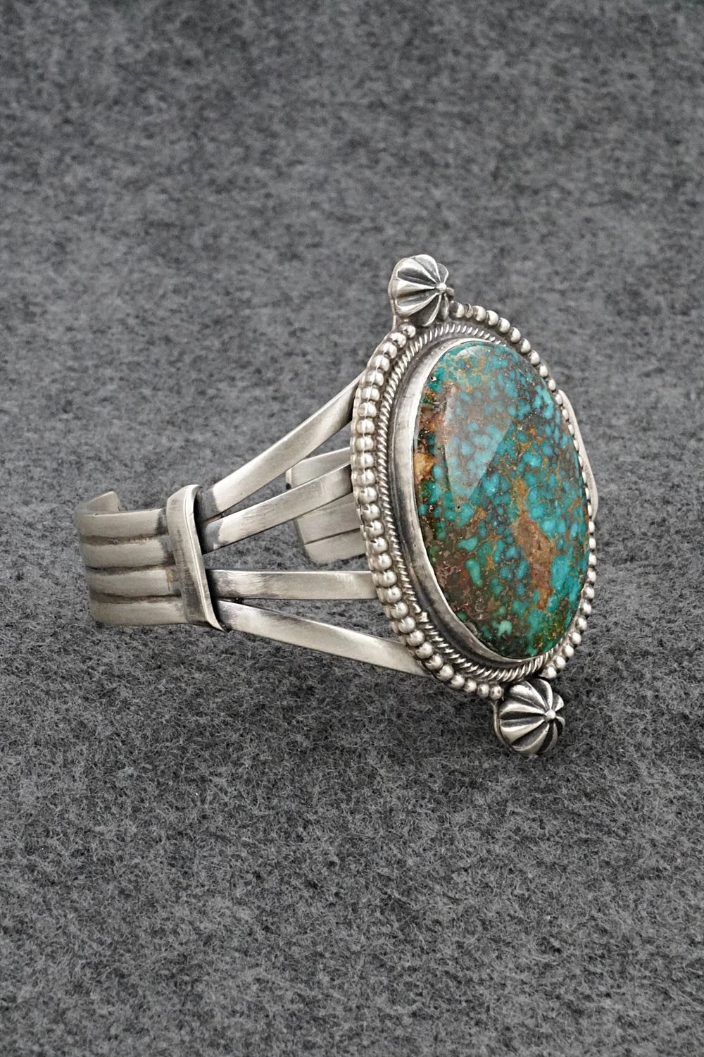 Turquoise & Sterling Silver Bracelet - Kathleen Livingston