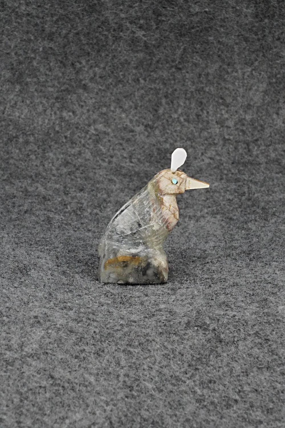 Quail Zuni Fetish Carving - Darrin Boone